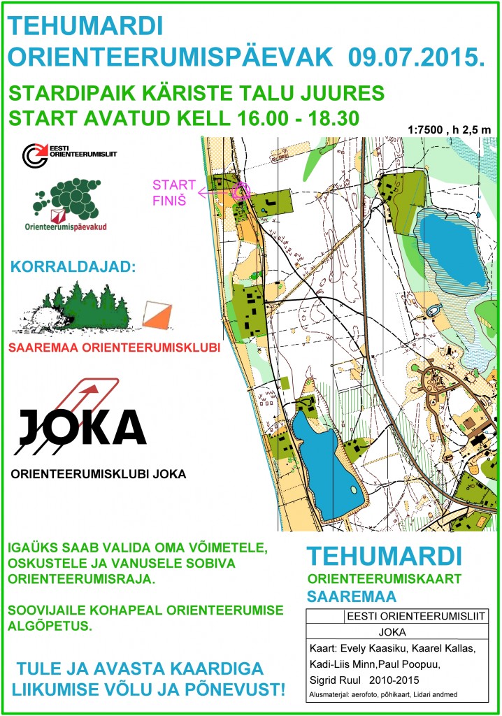15 orienteerumisneljapäevakTehumardi