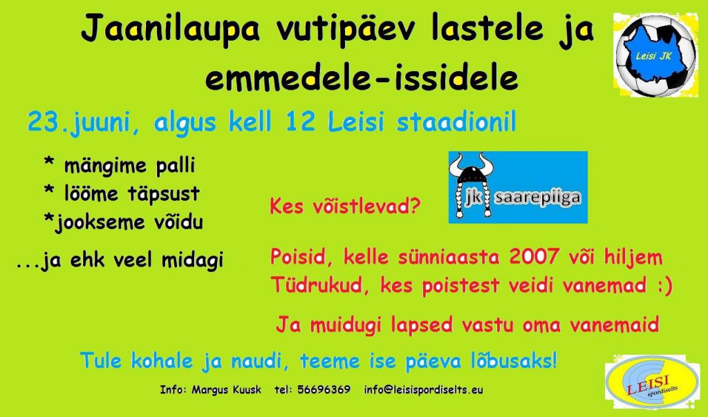16 leisi vutimäng
